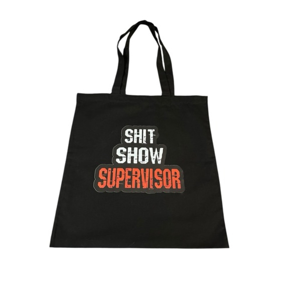 NEW canvas tote shoulder bag custom graphic handmade W 14‎ H 16 SH 11 inches